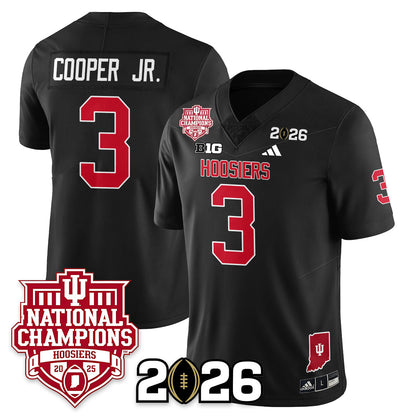 Indiana H Vapor Limited Football Jersey - 2025 National Champions - Stitched
