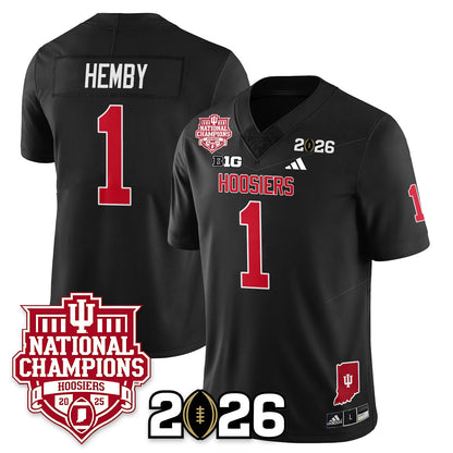 Indiana H Vapor Limited Football Jersey - 2025 National Champions - Stitched