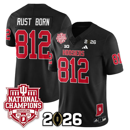 Indiana H Vapor Limited Football Jersey - 2025 National Champions - Stitched