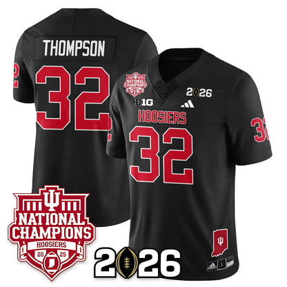 Indiana H Vapor Limited Football Jersey - 2025 National Champions - Stitched