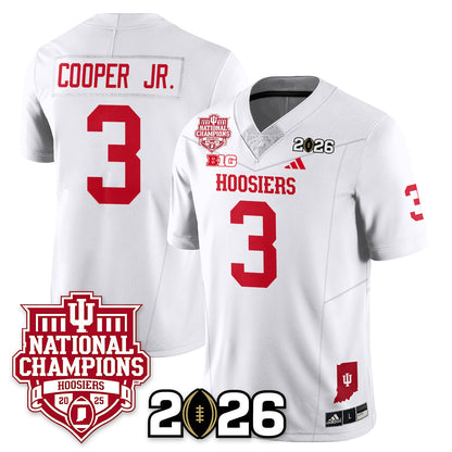 Indiana H Vapor Limited Football Jersey - 2025 National Champions - Stitched