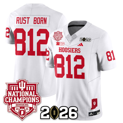Indiana H Vapor Limited Football Jersey - 2025 National Champions - Stitched