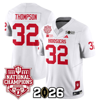 Indiana H Vapor Limited Football Jersey - 2025 National Champions - Stitched