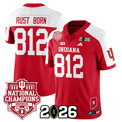 Indiana H Vapor Limited Football Jersey - 2025 National Champions - Stitched
