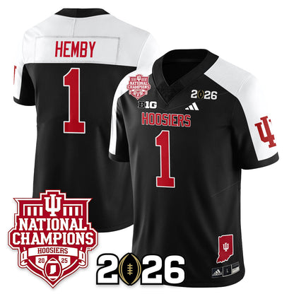Indiana H Vapor Limited Football Jersey - 2025 National Champions - Stitched