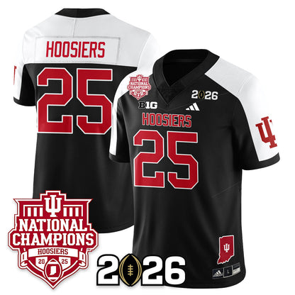 Indiana H Vapor Limited Football Jersey - 2025 National Champions - Stitched