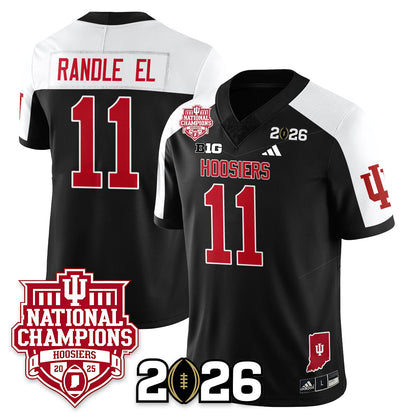 Indiana H Vapor Limited Football Jersey - 2025 National Champions - Stitched