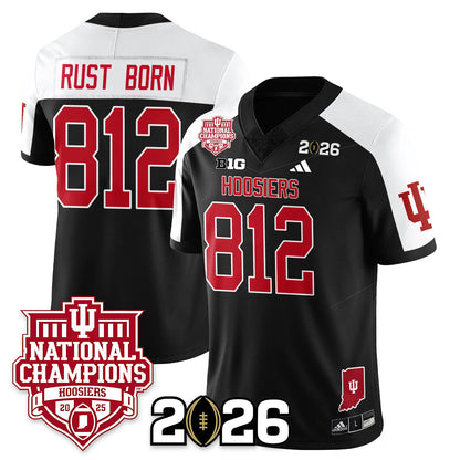 Indiana H Vapor Limited Football Jersey - 2025 National Champions - Stitched