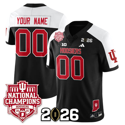 Indiana H Vapor Limited Football Custom Jersey - 2025 National Champions - Stitched