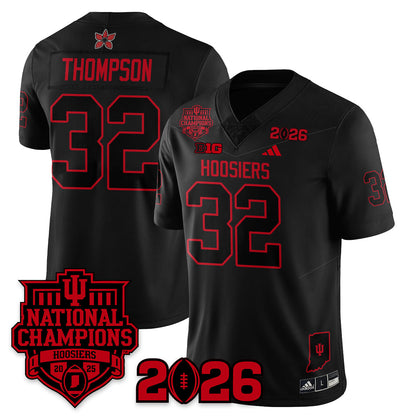 Indiana H Stranger Things Vapor Limited Football Jersey - 2025 National Champions - Stitched