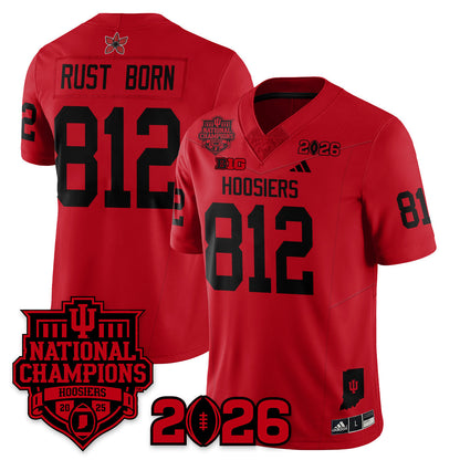 Indiana H Stranger Things Vapor Limited Football Jersey - 2025 National Champions - Stitched