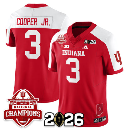 Indiana H Vapor Limited Football Jersey V2 - 2025 National Champions - Stitched