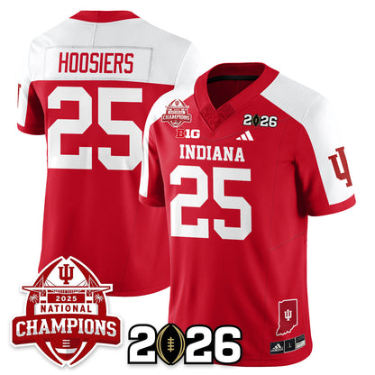 Indiana H Vapor Limited Football Jersey V2 - 2025 National Champions - Stitched