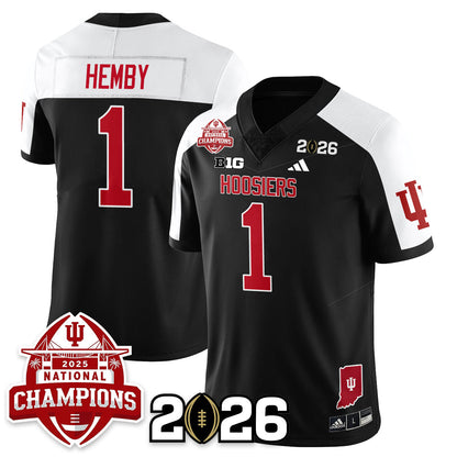 Indiana H Vapor Limited Football Jersey V2 - 2025 National Champions - Stitched