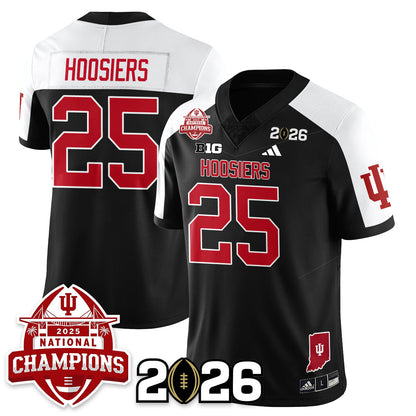 Indiana H Vapor Limited Football Jersey V2 - 2025 National Champions - Stitched