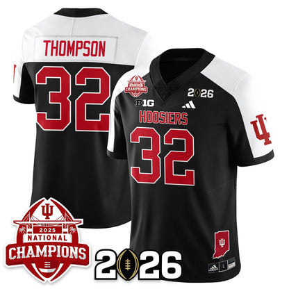 Indiana H Vapor Limited Football Jersey V2 - 2025 National Champions - Stitched