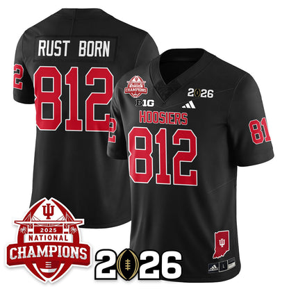 Indiana H Vapor Limited Football Jersey V2 - 2025 National Champions - Stitched