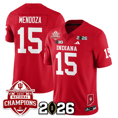 Indiana H Vapor Limited Football Jersey V2 - 2025 National Champions - Stitched