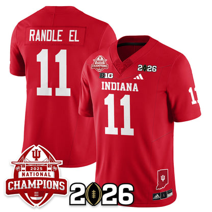 Indiana H Vapor Limited Football Jersey V2 - 2025 National Champions - Stitched