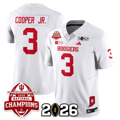 Indiana H Vapor Limited Football Jersey V2 - 2025 National Champions - Stitched