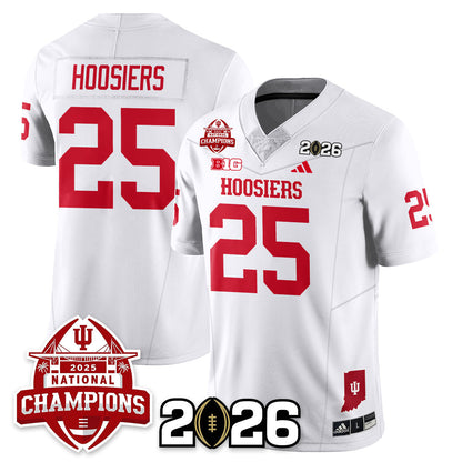 Indiana H Vapor Limited Football Jersey V2 - 2025 National Champions - Stitched