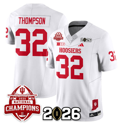 Indiana H Vapor Limited Football Jersey V2 - 2025 National Champions - Stitched