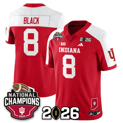Indiana H Vapor Limited Football Jersey V3 - 2025 National Champions - Stitched