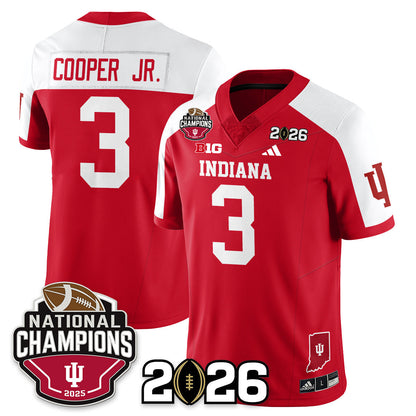 Indiana H Vapor Limited Football Jersey V3 - 2025 National Champions - Stitched