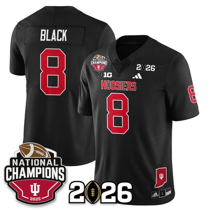 Indiana H Vapor Limited Football Jersey V3 - 2025 National Champions - Stitched