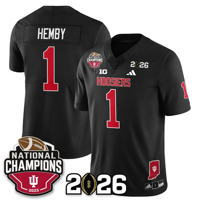 Indiana H Vapor Limited Football Jersey V3 - 2025 National Champions - Stitched