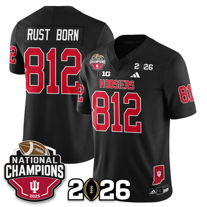 Indiana H Vapor Limited Football Jersey V3 - 2025 National Champions - Stitched