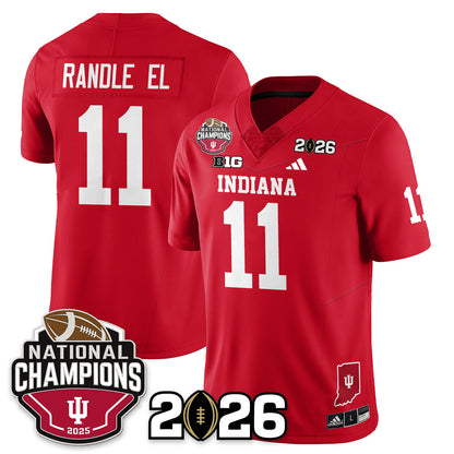 Indiana H Vapor Limited Football Jersey V3 - 2025 National Champions - Stitched