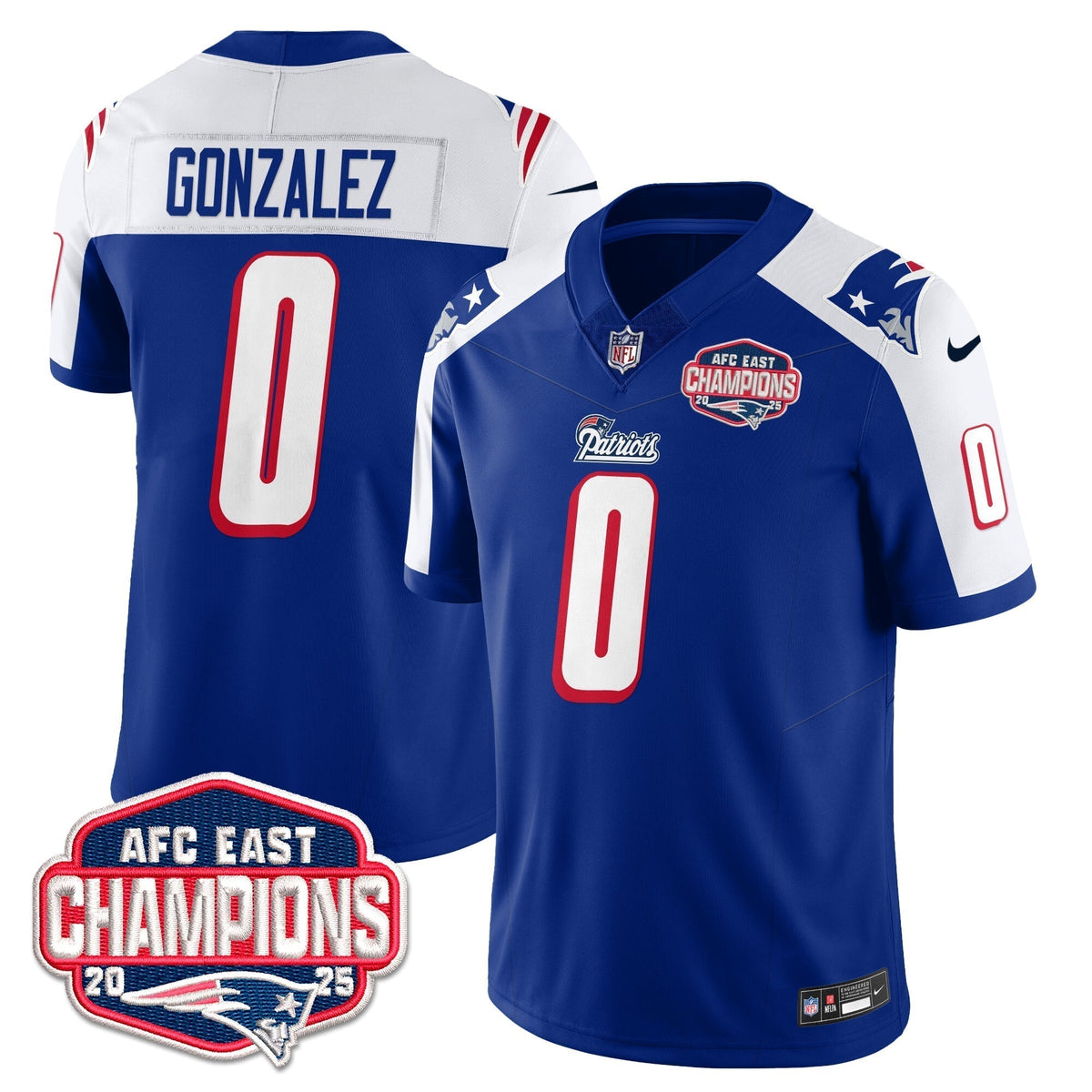 NE 1996 Throwback Limited Vapor Jersey – Stitched