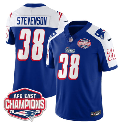 NE 1996 Throwback Limited Vapor Jersey – Stitched