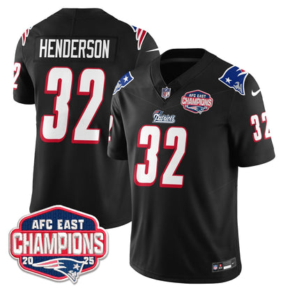 NE 1996 Throwback Limited Vapor Jersey – Stitched