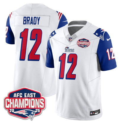 NE 1996 Throwback Limited Vapor Jersey – Stitched