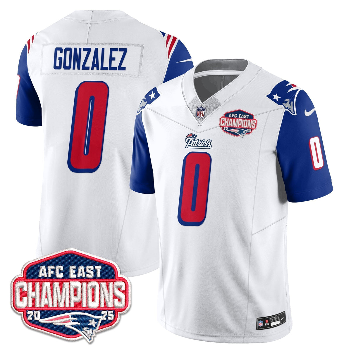 NE 1996 Throwback Limited Vapor Jersey – Stitched