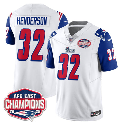 NE 1996 Throwback Limited Vapor Jersey – Stitched