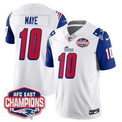 NE 1996 Throwback Limited Vapor Jersey – Stitched