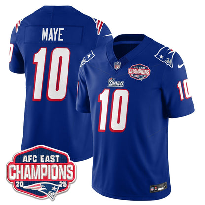 NE 1996 Throwback Limited Vapor Jersey – Stitched