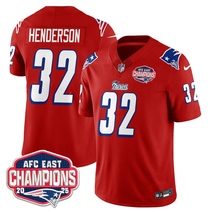 NE 1996 Throwback Limited Vapor Jersey – Stitched