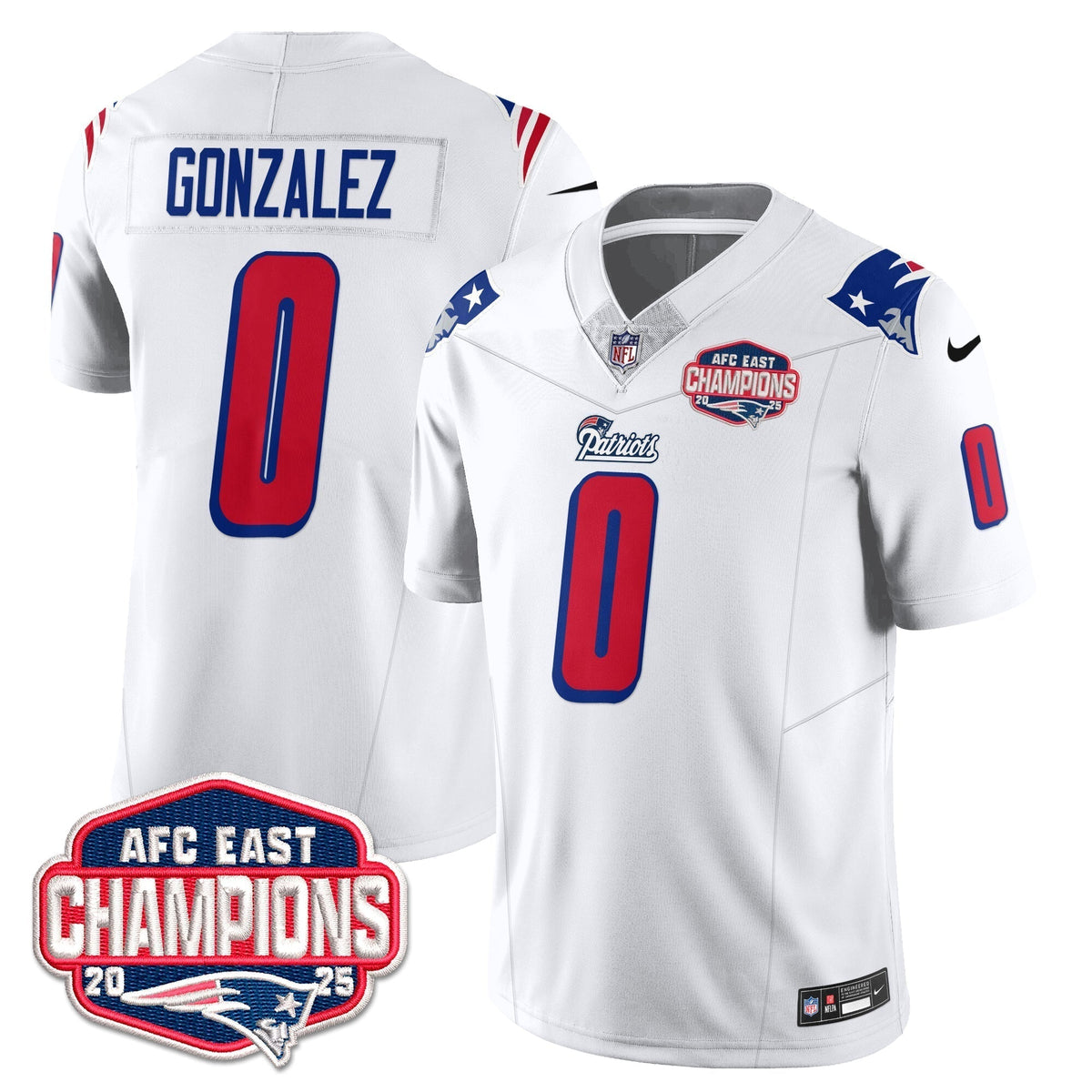 NE 1996 Throwback Limited Vapor Jersey – Stitched