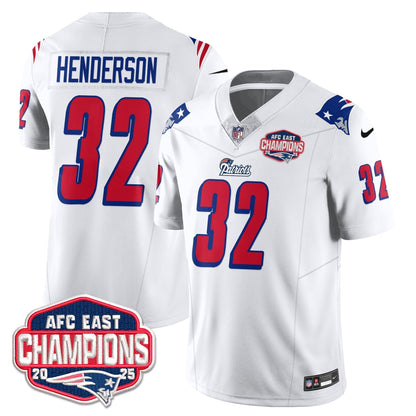NE 1996 Throwback Limited Vapor Jersey – Stitched