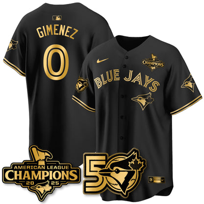 TBJ 2025 American League Champions Vapor Limited Jersey - 50th Season - Stitched