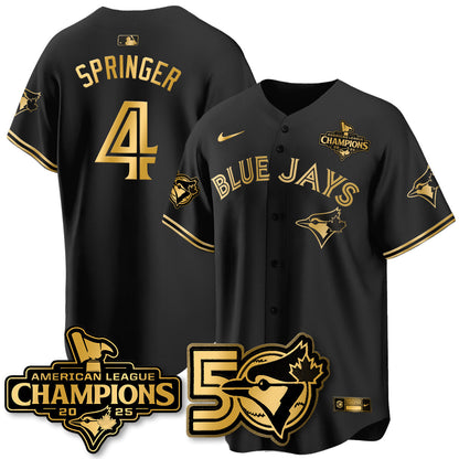 TBJ 2025 American League Champions Vapor Limited Jersey - 50th Season - Stitched
