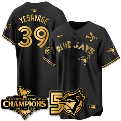 TBJ 2025 American League Champions Vapor Limited Jersey - 50th Season - Stitched