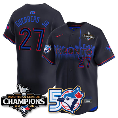 TBJ 2025 American League Champions Vapor Limited Jersey - 50th Season - Stitched