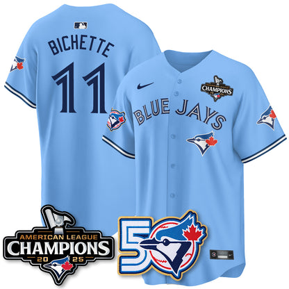 TBJ 2025 American League Champions Vapor Limited Jersey - 50th Season - Stitched