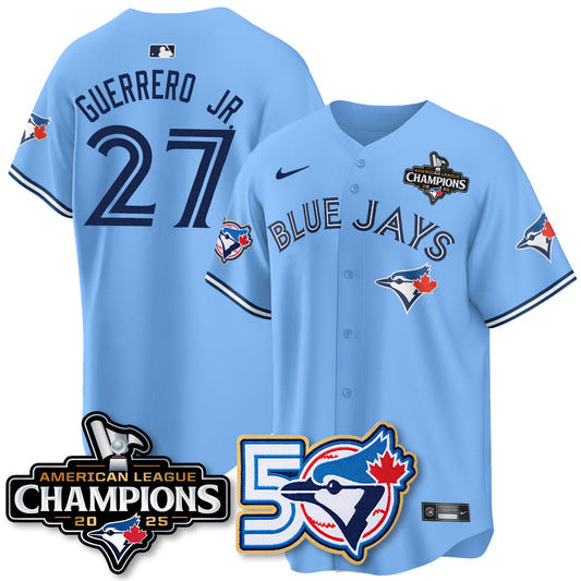 TBJ 2025 American League Champions Vapor Limited Jersey - 50th Season - Stitched