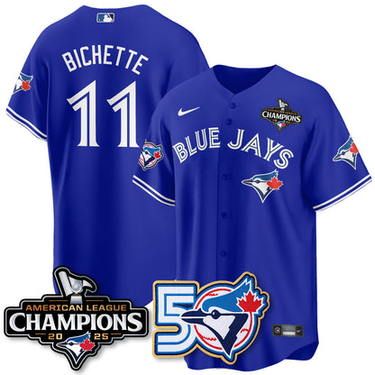 TBJ 2025 American League Champions Vapor Limited Jersey - 50th Season - Stitched